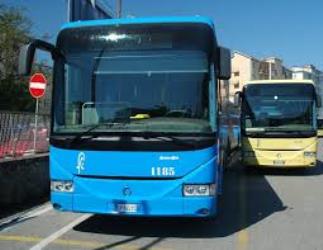 Bus front view