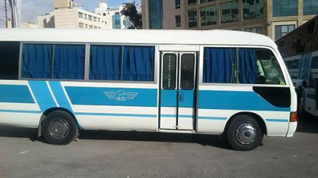 Small bus side view
