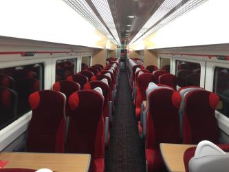 Virgin Trains East Coast refreshed Mk3 interior