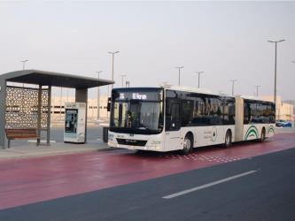 Bus at Stop