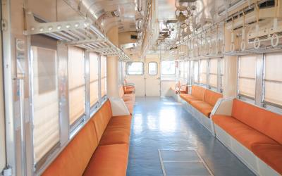 train interior