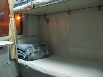 Beds in passenger coaches