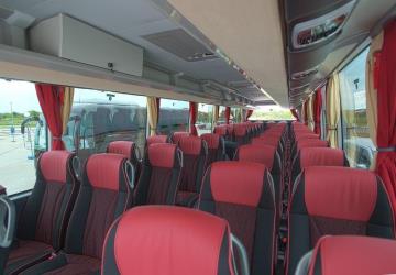 Setra 51 seater bus seating