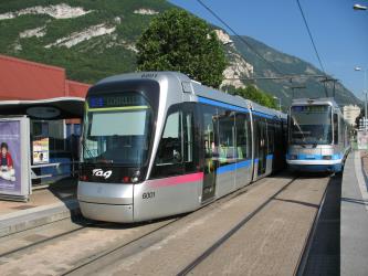 TAG Grenoble Tram Exterior
