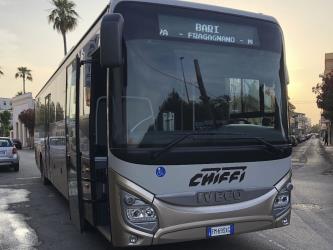 Bus front view