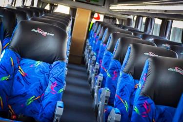 Bus interior Semicama