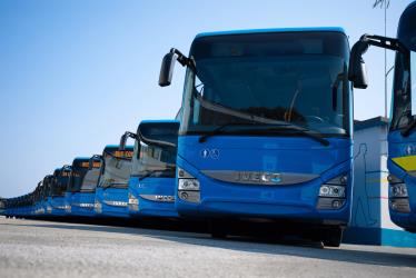 Bus exterior