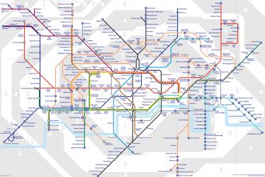 Map of London Underground