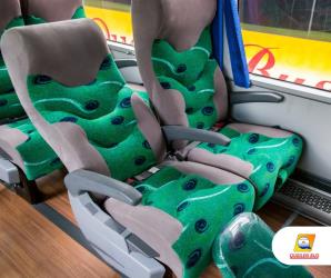 Bus interior