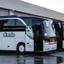Bus side view