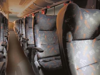 Bus interior Semicama