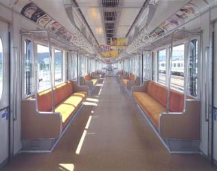 Train interior