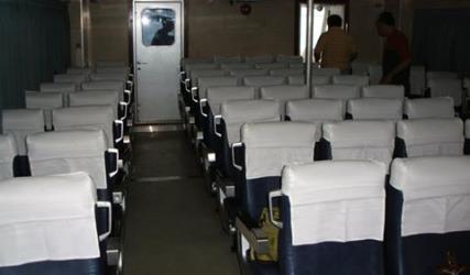 Interior of Lite Ferries