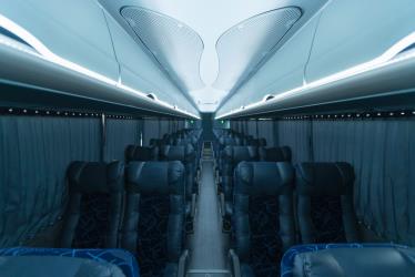 Bus interior