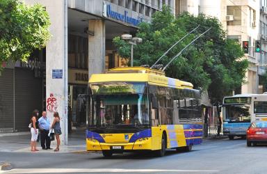 Athens trolleybus
