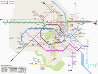 Metro Rail Map