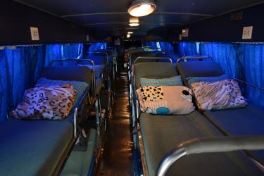 Sleeper Bus Interior