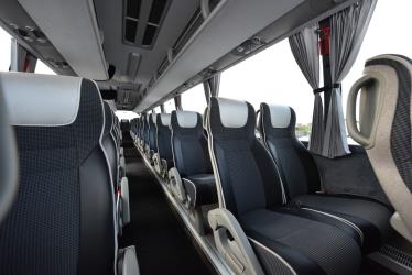 Bus interior