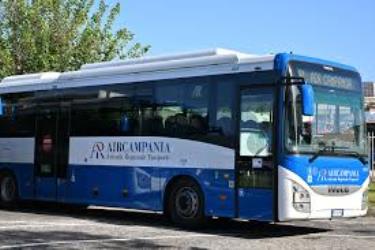 Bus side and front view