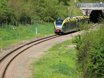 Sudtirol Alto Adige train side
