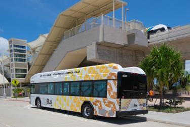 The Bus Exterior Side Back
