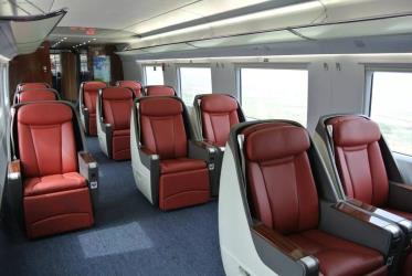 C Train interior Business class
