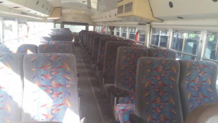 Inside bus