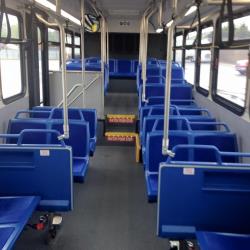 Bus interior