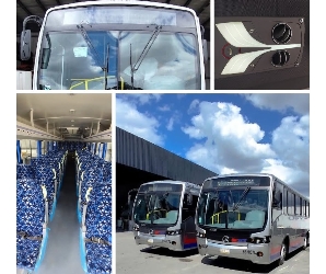 Bus interior