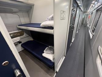 Train interior