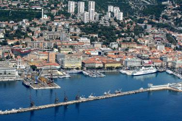 Jadrolinija Ferry at Rijeka Port