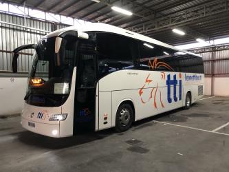 Bus side view