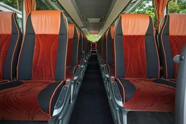Bus interior