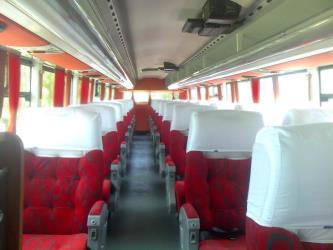 Bus interior Cochecama