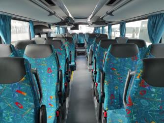Bus interior