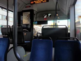 Bus interior