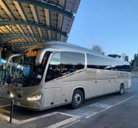 Bus side view