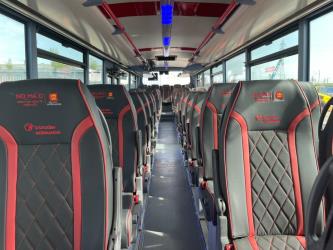 Bus interior