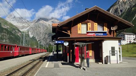 Preda station