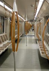 Train interior