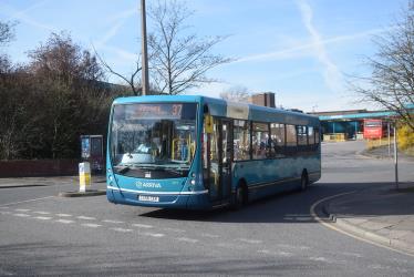 One of Arriva's low floor buses