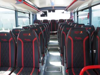 Bus interior