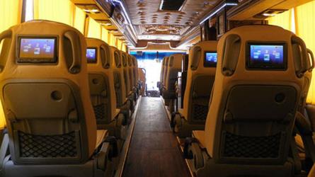VIP Large bus seating