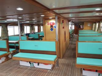 Ferry interior