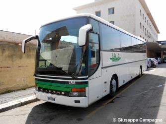 SAIS Autolinee White Bus