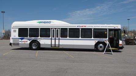 NFTA Hybrid bus