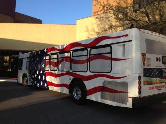 Bus exterior