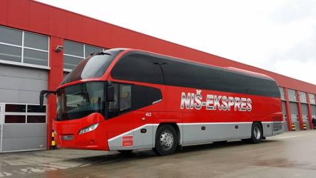 Bus side view