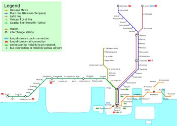 Citybox Helsinki to Helsinki Cathedral - 5 ways to travel via subway