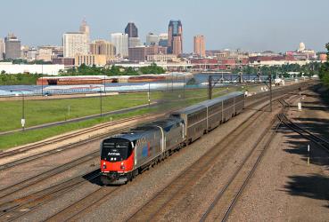 Empire Builder near St Paul